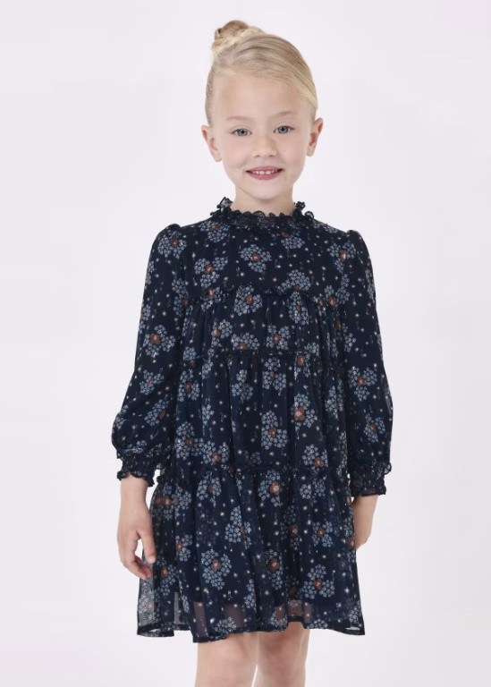 4920 - Printed Chiffon Dress