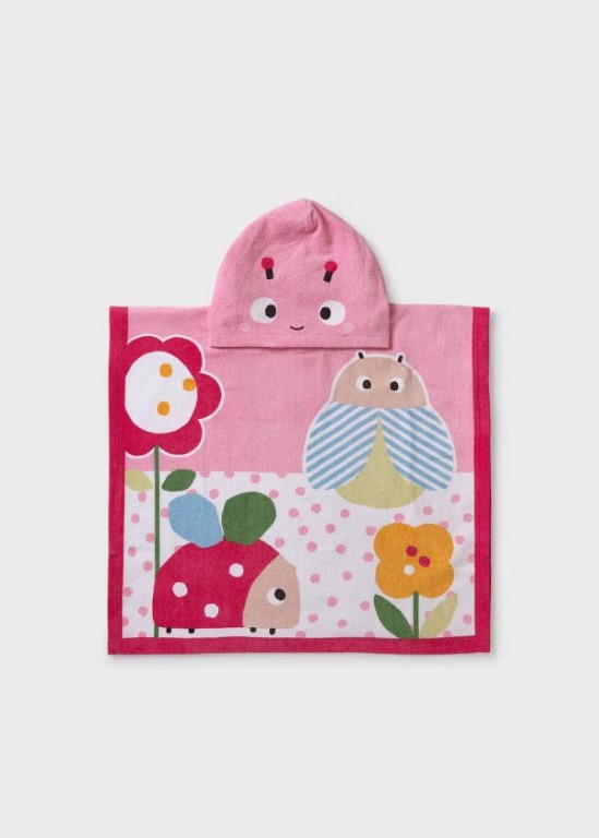 09459 - Baby beach hooded towel Better Cotton