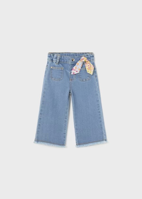 01546 - Baby denim pants wide leg Better Cotton