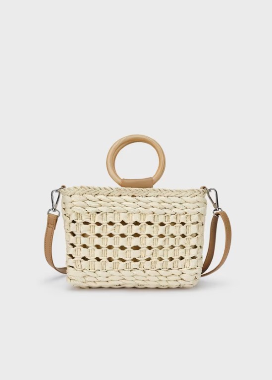 10731 - Girls raffia bag