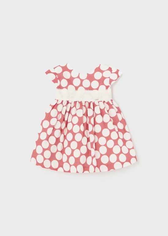 01905 - Baby jacquard dress polka dots