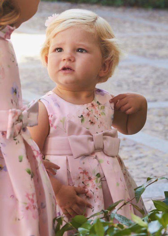 05009 - Baby Printed Mikado Dress