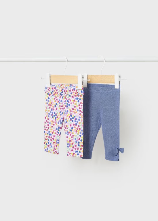 01714 - Newborn 2-pack leggings Better Cotton