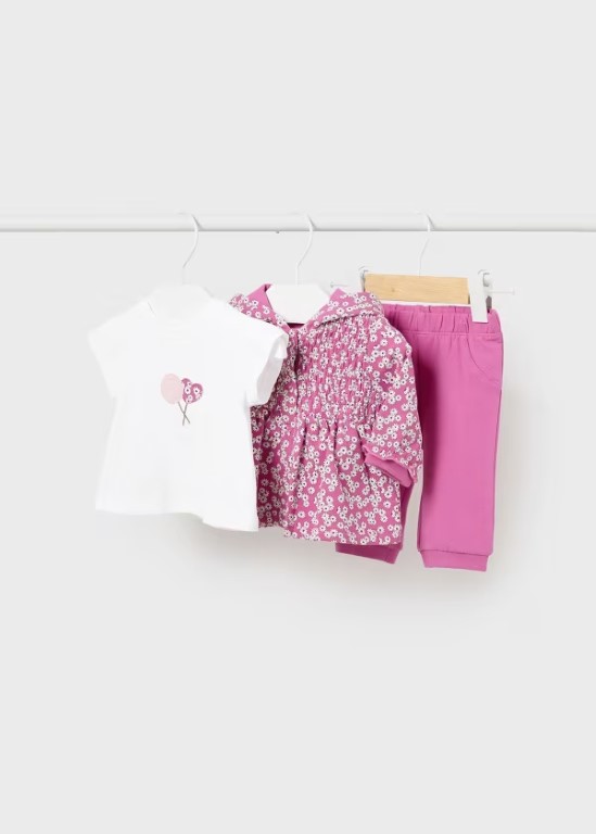 01814 - Newborn 3-piece set Better Cotton