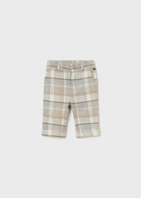2522-Newborn Checked Pants