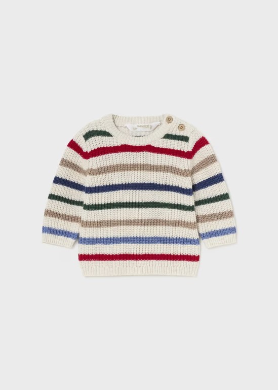 2307-Newborn Striped Sweater