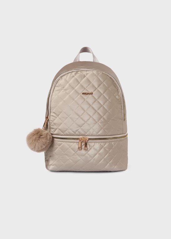 10640 - Satin Quilted Backpack