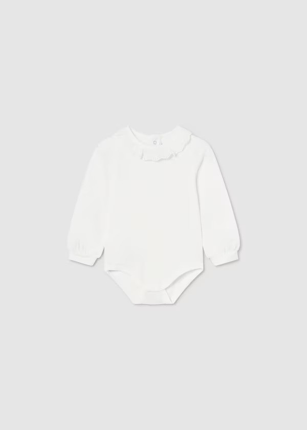 125 - Baby Basic Ruffle Bodysuit
