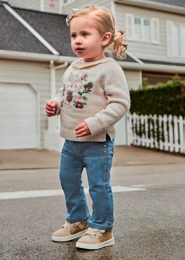 2547 - Baby Flared Jeans