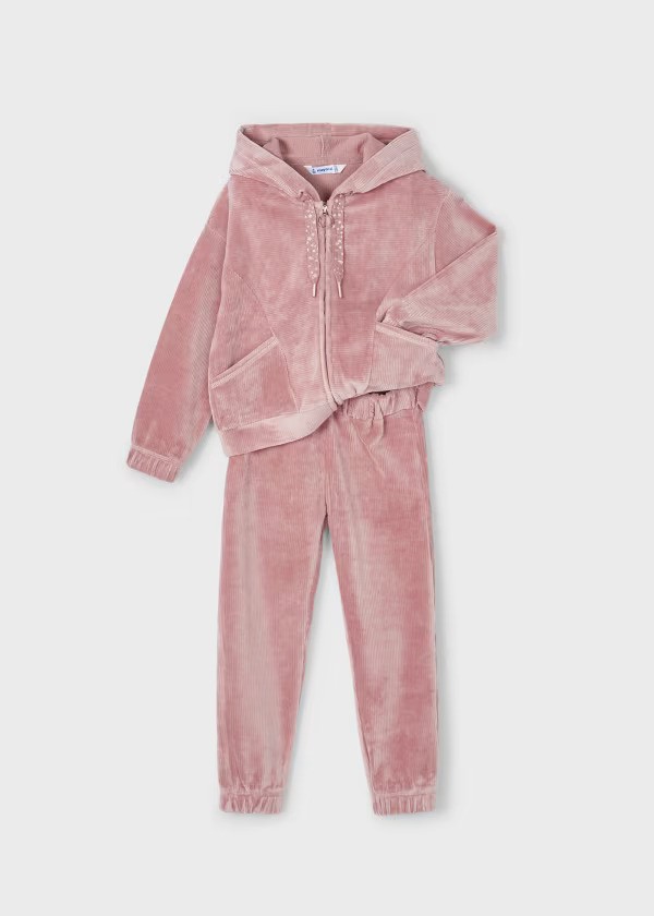 4890 - Girl 2 Piece Corduroy Tracksuit