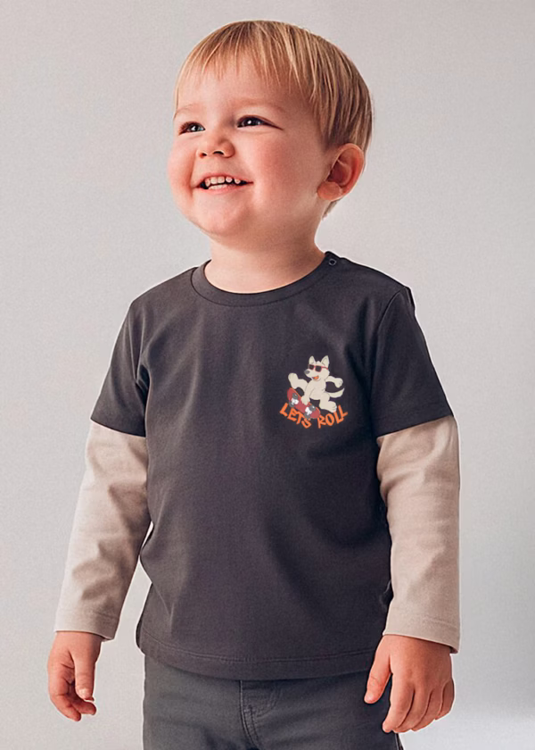 2062 - Baby Double-Sleeve T-Shirt
